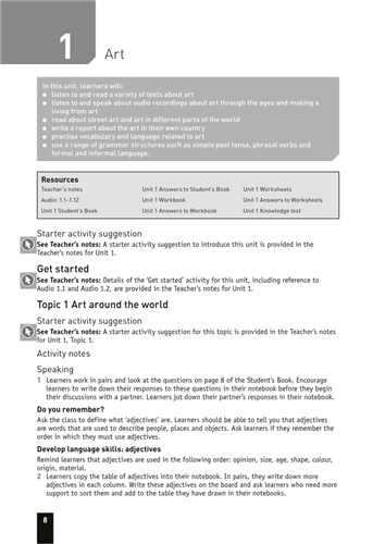 Cambridge IGCSE English as a Second Language Teacher's Guide with